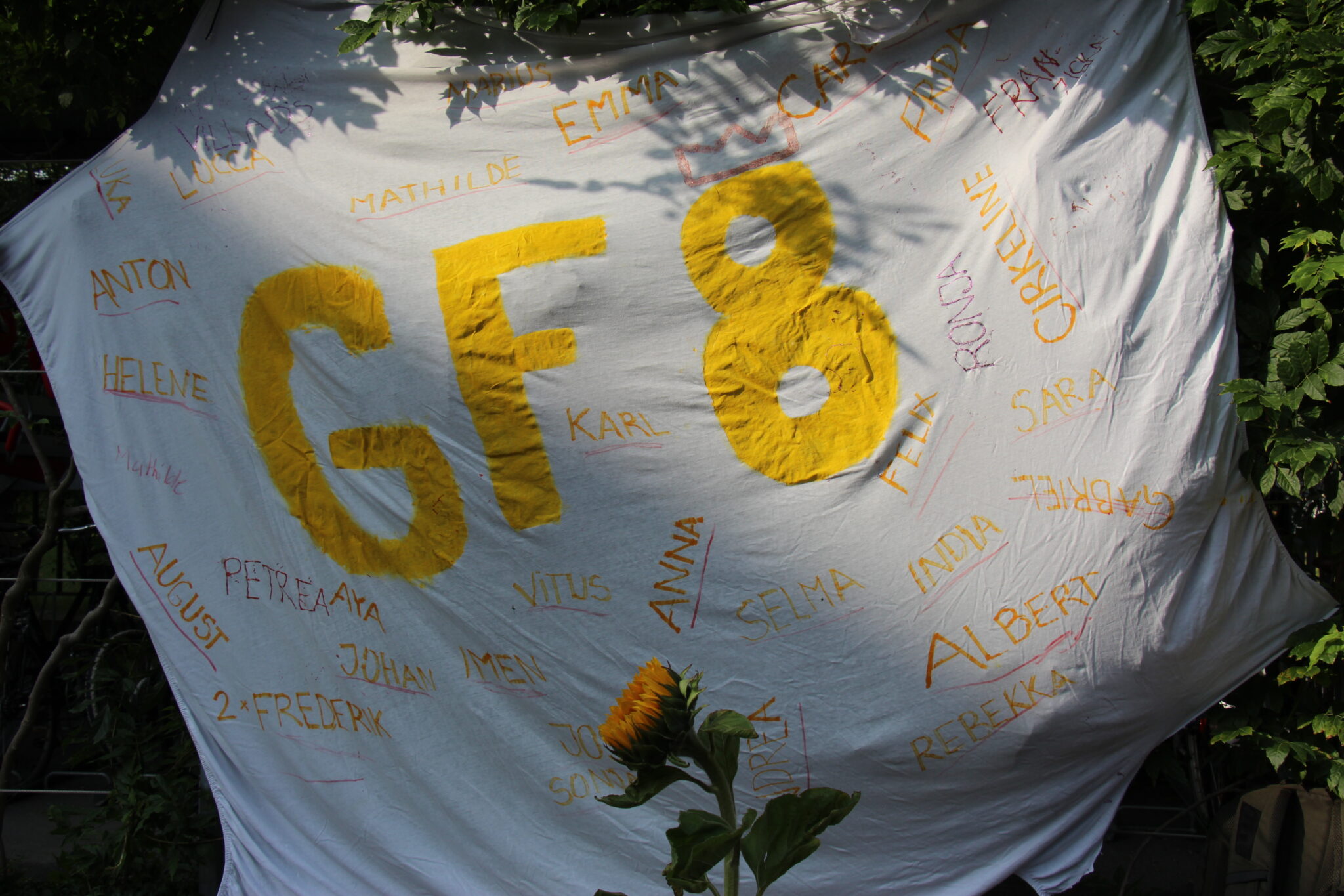 GF8 banner byder velkommen