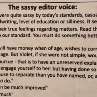 Sassy editors