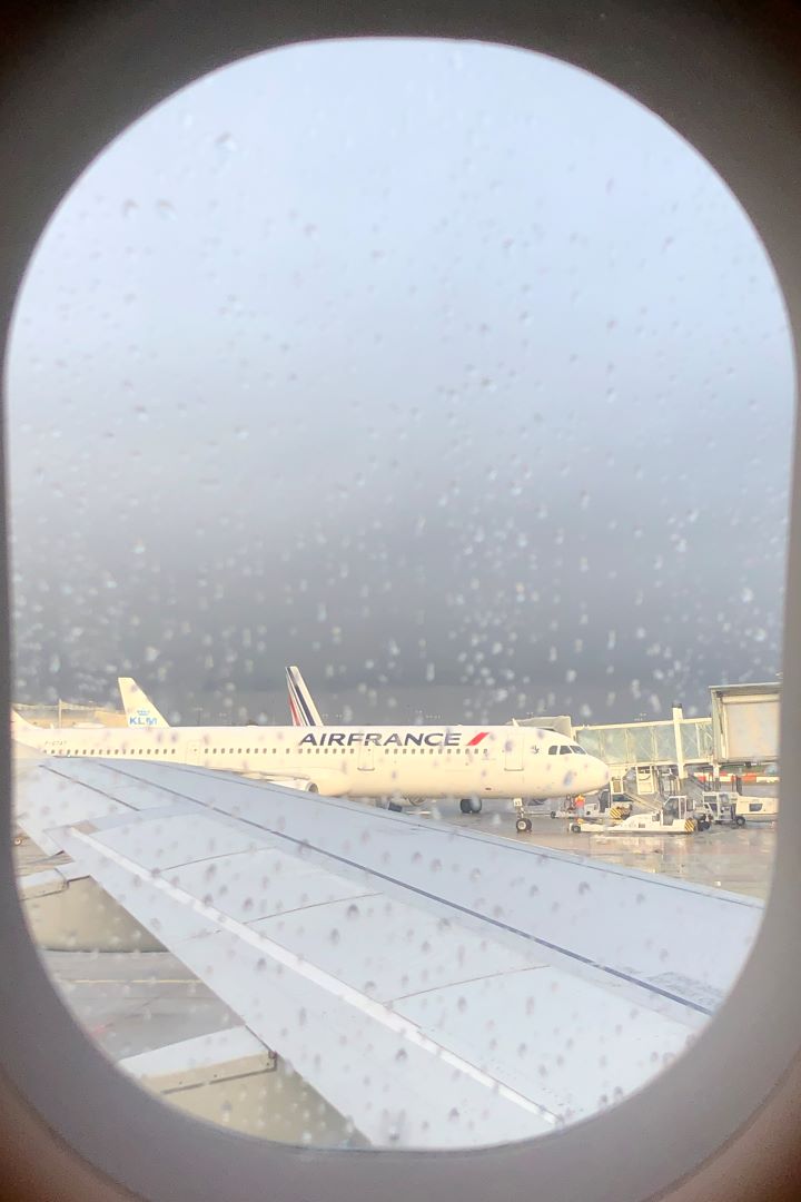 Velkommen til regnvåde Sydfrankrig - fra flyet